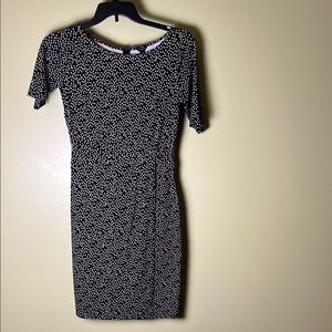 Ann Taylor Black and White dressing, career, professional, ,Sheath Mini Dress